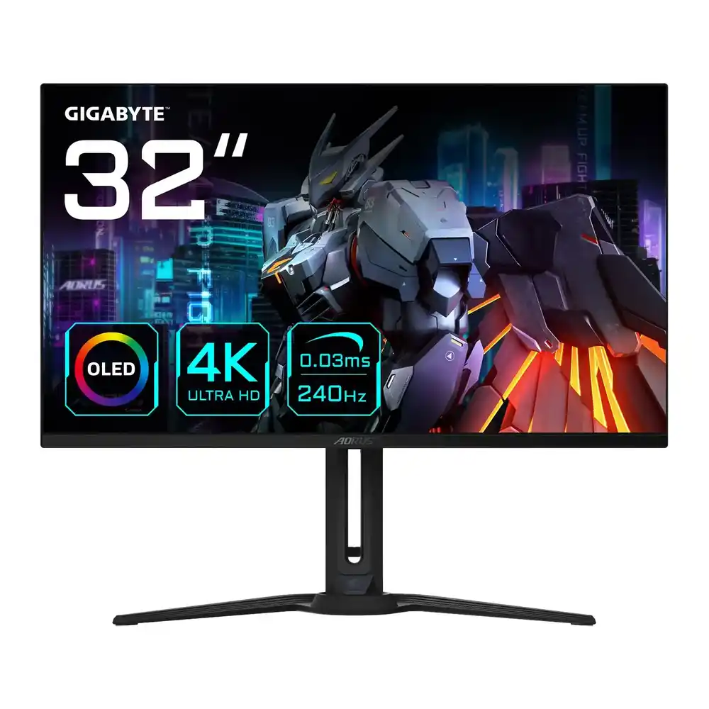 (image for) Gigabyte AORUS 32\" FO32U2 UHD 240Hz QD-OLED Gaming Monitor